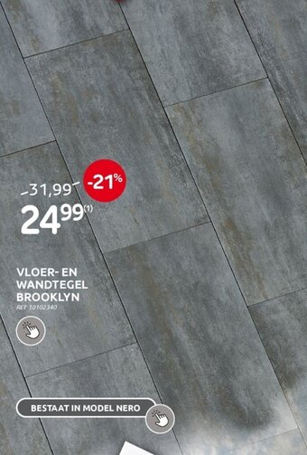 Vloer-En Wandtegel Brooklyn