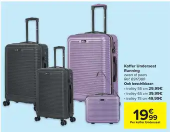Koffer Underseat Running