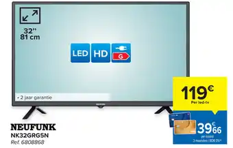 Neufunk LED TV 32" NK32GRG5N