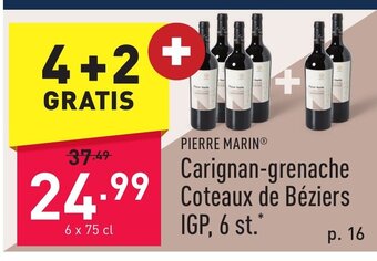 Pierre Marin Carignan-Grenache Coteaux de Béziers IGP 6st x 75cl