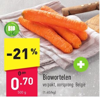 Biowortelen 500g
