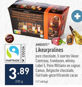 Ambiente Likeurpralines 220g