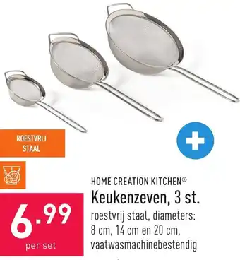 ALDI Home Creation Kitchen Keukenzeven 3st aanbieding