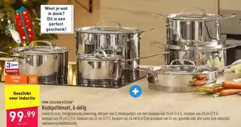 Home Creation Kitchen Kookpottenset 6-Delig