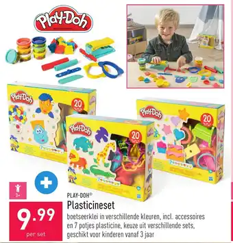 ALDI Play-Doh Plasticineset aanbieding