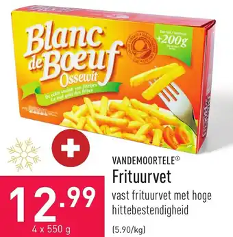 ALDI Vandemoortele Frituurvet 4 x 550g aanbieding