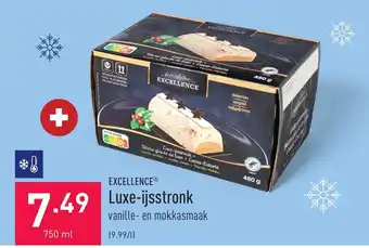 ALDI Excellence Luxe-IJsstronk 750ml aanbieding