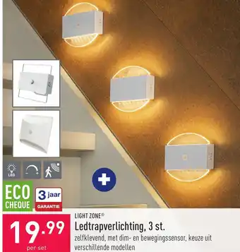 ALDI Light Zone Ledtrapverlichting 3st aanbieding