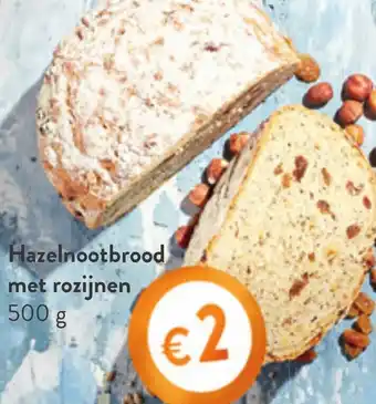 OKay Hazelnootbrood met rozijnen 500g aanbieding