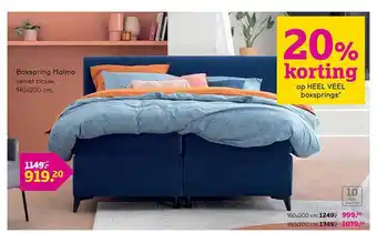 Boxspring malmo