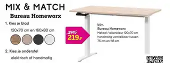 Leen Bakker Bureau homeworx aanbieding