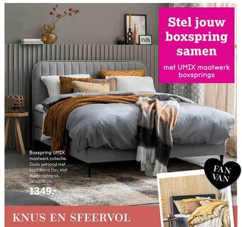Leen Bakker Boxspring umix aanbieding