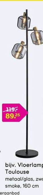 Leen Bakker Vloerlamp toulouse aanbieding