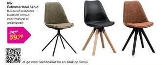 Leen Bakker Eetkamerstoel senja aanbieding