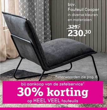 Fauteuil cooper