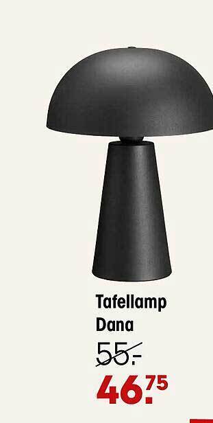 Kwantum Tafellamp dana aanbieding