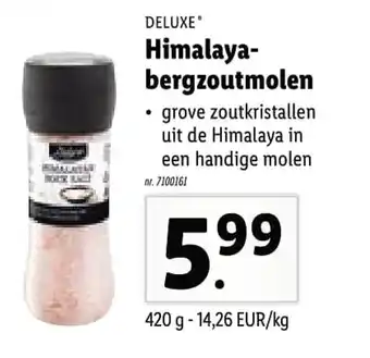 Deluxe Himalaya bergzoutmolen
