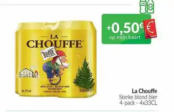 Intermarché La chouffe sterke blond bier aanbieding