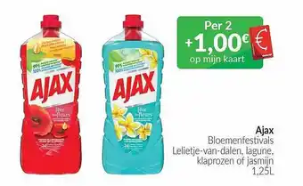 Ajax bloemenfestivals lelietje-van-dalen, lagune, klaprozen of jasmijn