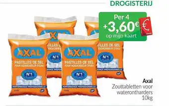 Intermarché Axal zouttabletten voor waterontharders aanbieding