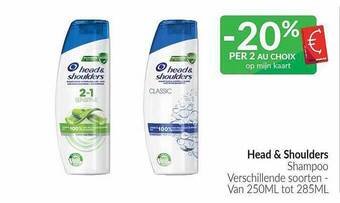 Intermarché Head & shoulders shampoo aanbieding