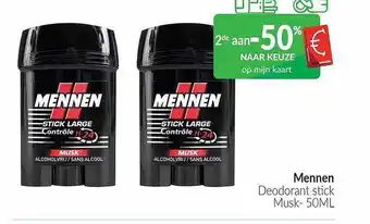 Mennen deodorant stick musk