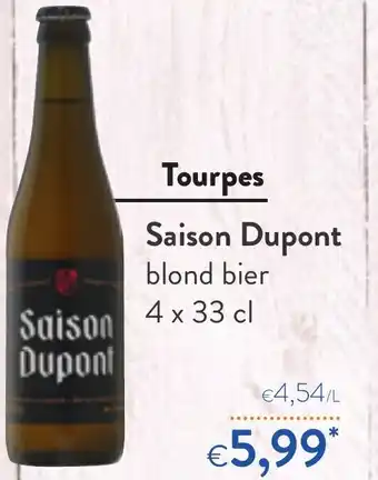Tourpes Saison Dupont 4x33cl