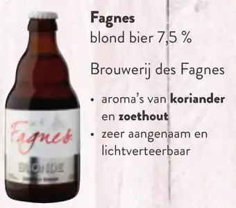 OKay Fagnes blond bier 7.5% aanbieding