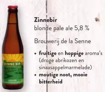 Zinnebir blonde pale ale 5.8%
