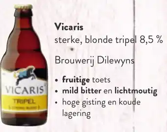 Vicaris sterke, blonde tripel 8.5%