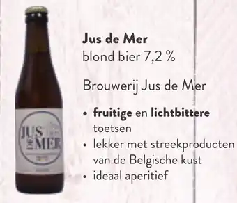 OKay Jus de Mer blond bier 7.2% aanbieding