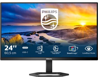 Bol.com Philips 24e1n5300ae - full hd ips usb-c monitor – verstelbaar - 65w - 24 inch aanbieding