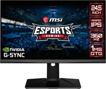 Bol.com Msi oculux nxg253r - full hd ips 360hz gaming monitor - 25 inch aanbieding