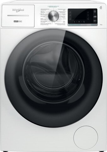 Whirlpool w8 w946wb be vrijstaande wasmachine: 9,0 kg - 1400 toeren