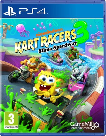 Nickelodeon kart racers 3: slime speedway - ps4