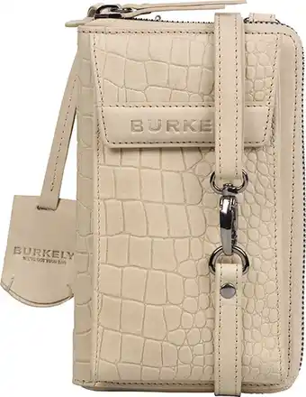 Burkely by bol dames phonebag lynn - beige
