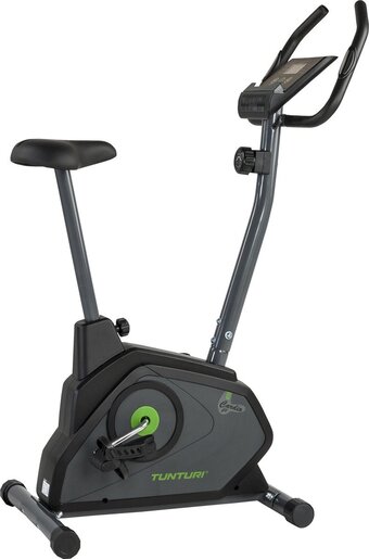 Bol.com Tunturi cardio fit b30 hometrainer - fitness fiets met 8 weerstandsniveaus - voorzien van tablethouder en transportwielen aanbieding
