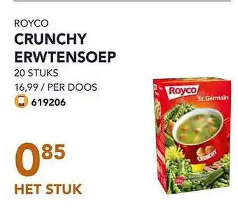 Royco crunchy erwtensoep