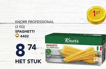 Bidfood Knorr professional spaghetti aanbieding