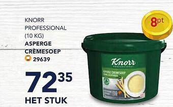 Bidfood Knorr professional asperge crèmesoep aanbieding