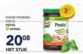 Bidfood Knorr primerba pesto aanbieding