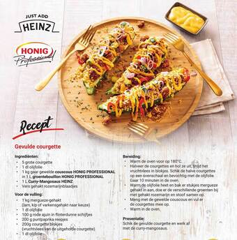 Gevulde courgette