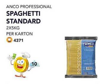 Bidfood Anco professional spaghetti standard aanbieding