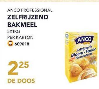 Bidfood Anco professional zelfrijzend bakmeel aanbieding