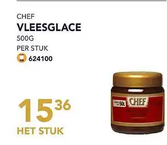Chef vleesglace