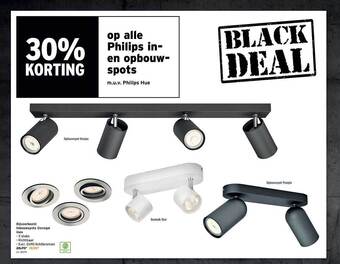 GAMMA Philips in- en opbouwspots aanbieding