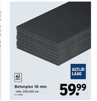 GAMMA Betonplex 18 mm aanbieding