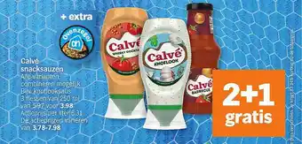 Albert Heijn Calvé snacksauzen aanbieding