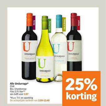 Albert Heijn Undurraga aanbieding