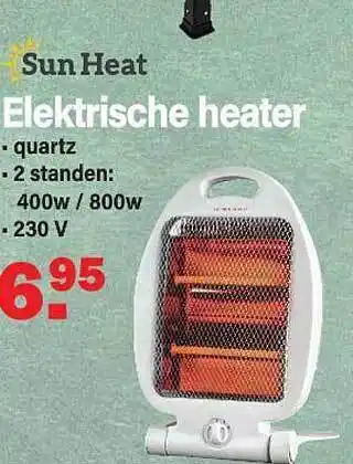 Sun heat elektrische heater